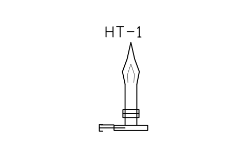 Vorschau des Symbols Bunsen burner with flame, Block LAP_BUNSEN