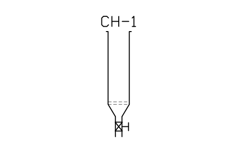 Vorschau des Symbols Chromatography column, tap, Block LAP_COLUMN