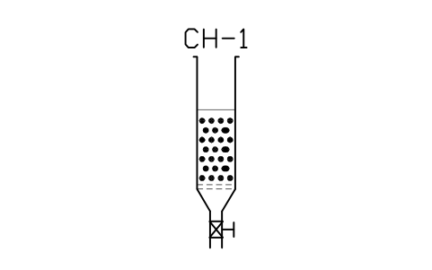 Vorschau des Symbols Column, packed bed, Block LAP_COLUMN_PACK