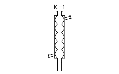 Vorschau des Symbols Allihn condenser, Block LAP_COND_ALLI