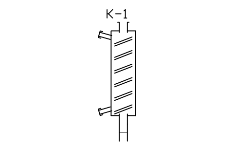 Vorschau des Symbols Dimroth condenser, Block LAP_COND_DIMR