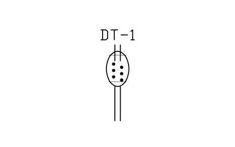 Vorschau des Symbols Drying tube, straight, Block LAP_DRYTUBE