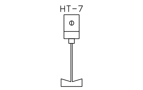 Vorschau des Symbols Overhead stirrer, paddle, Block LAP_OVERHEAD