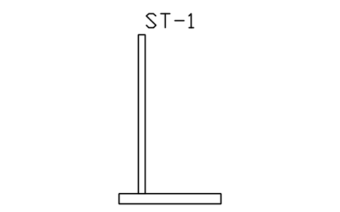 Vorschau des Symbols Retort stand with rod, Block LAP_STAND