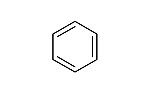 Vorschau des Symbols Benzene, Kekule form, Block LAP_ST_BENZ