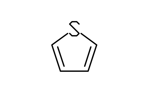 Vorschau des Symbols Thiophene, Block LAP_ST_THIOPH