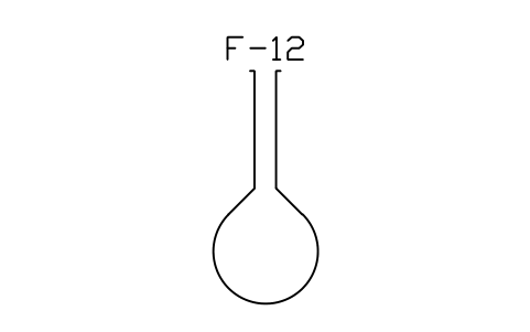 Vorschau des Symbols Volumetric flask, 100 mL, Block LAP_VOL_100