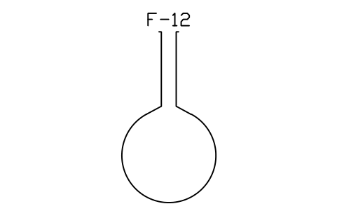 Vorschau des Symbols Volumetric flask, 1000 mL, Block LAP_VOL_1000