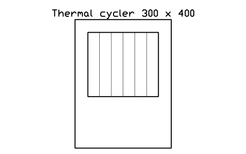 Preview of the Thermal cycler 300 x 400 symbol, block LAB_EQ_THERMOCYCLER
