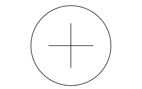 Preview of the Floor or bench drain symbol, block LAB_SVC_DRAIN