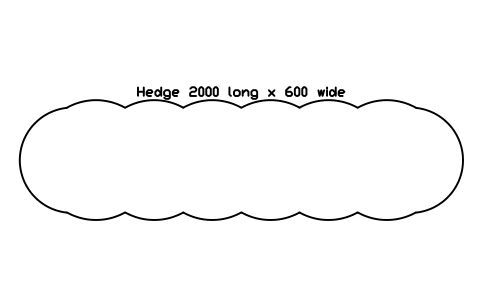 Hedge 2000 long x 600 wide sembolünün önizlemesi, blok LAN_HEDGE_2000
