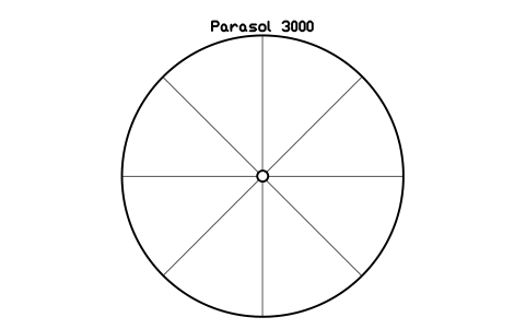Parasol 3000 sembolünün önizlemesi, blok LAN_PARASOL_3000