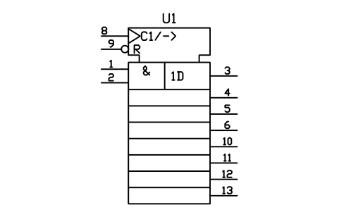 符号 移位寄存器，并行输出 的预览，块名 LGD_S01692_SHIFT_REGISTER_PARALLEL_OUT