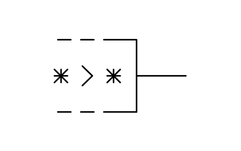 符号 大于输出 的预览，块名 LGD_S01770_GREATER_THAN_OUTPUT