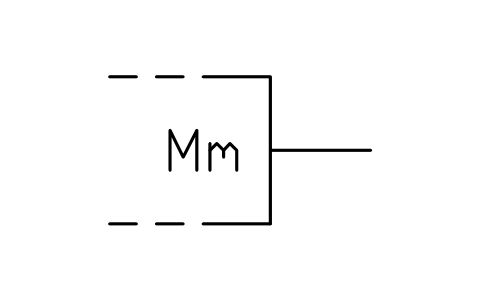 符号 Mm 输出 的预览，块名 LGD_S01774_MM_OUTPUT