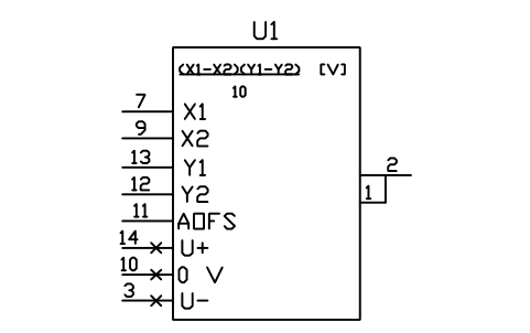 符号 乘法器 的预览，块名 LGD_S01779_MULTIPLIER