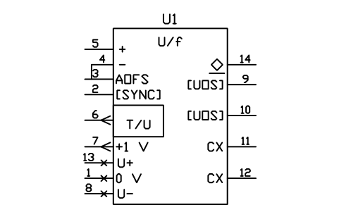 符号 转换器，电压到频率 的预览，块名 LGD_S01794_CONVERTER_VOLTAGE_FREQUENCY