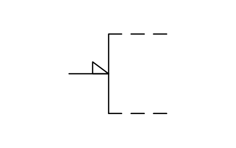 Aperçu du symbole Polarity indicator, input, bloc LGB_S01468_POLARITY_INDICATOR_INPUT