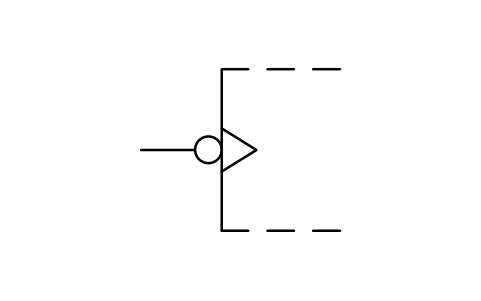 Aperçu du symbole Dynamic input, negation, bloc LGB_S01473_DYNAMIC_INPUT_NEGATION
