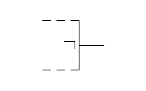 Aperçu du symbole Postponed output, bloc LGB_S01491_POSTPONED_OUTPUT