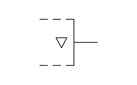 Aperçu du symbole 3-state output, bloc LGB_S01498_3_STATE_OUTPUT