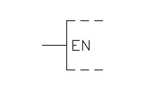 Aperçu du symbole Enable input, bloc LGB_S01503_ENABLE_INPUT