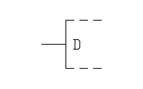 Aperçu du symbole D input, bloc LGB_S01504_D_INPUT