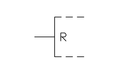 Aperçu du symbole R input, bloc LGB_S01507_R_INPUT