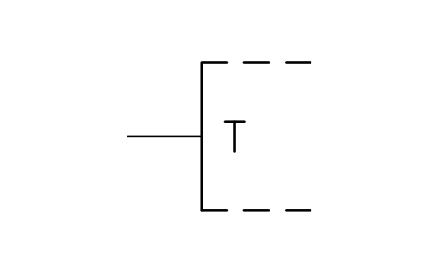 Aperçu du symbole T input, bloc LGB_S01509_T_INPUT