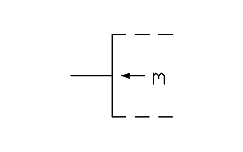 Aperçu du symbole Shift input, right to left, bloc LGB_S01511_SHIFT_INPUT_RIGHT_TO_LEFT