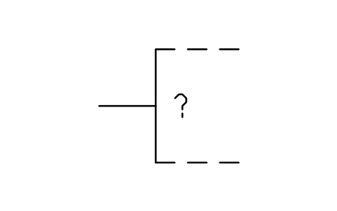 Aperçu du symbole Query input, memory, bloc LGB_S01514_QUERY_INPUT_MEMORY
