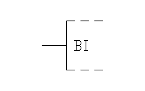 Aperçu du symbole Borrow-in input, bloc LGB_S01526_BORROW_IN_INPUT