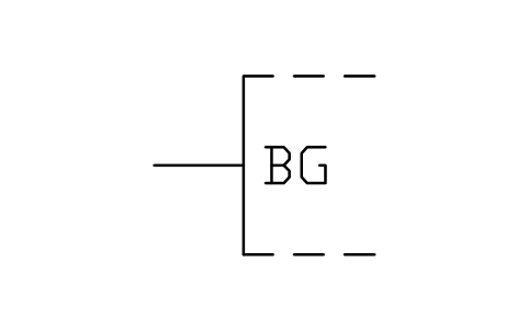Aperçu du symbole Borrow-generate input, bloc LGB_S01527_BORROW_GENERATE_INPUT
