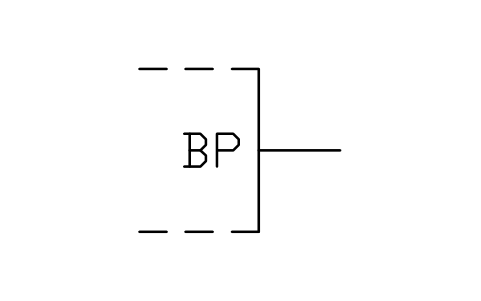Aperçu du symbole Borrow-propagate output, bloc LGB_S01531_BORROW_PROPAGATE_OUTPUT