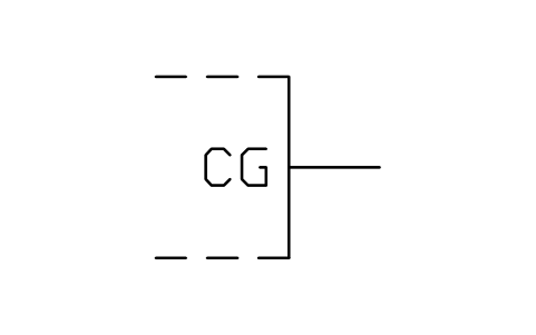 Aperçu du symbole Carry-generate output, bloc LGB_S01534_CARRY_GENERATE_OUTPUT
