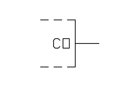 Aperçu du symbole Carry-out output, bloc LGB_S01535_CARRY_OUT_OUTPUT