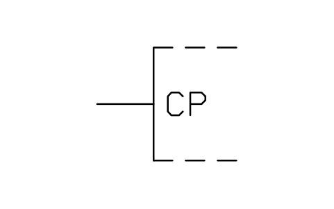 Aperçu du symbole Carry-propagate input, bloc LGB_S01536_CARRY_PROPAGATE_INPUT