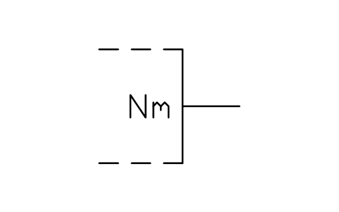 Aperçu du symbole Nm output, bloc LGB_S01553_NM_OUTPUT