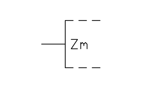 Aperçu du symbole Zm input, bloc LGB_S01554_ZM_INPUT