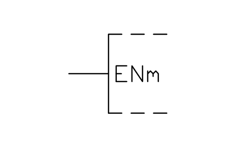 Aperçu du symbole ENm input, bloc LGB_S01562_ENM_INPUT