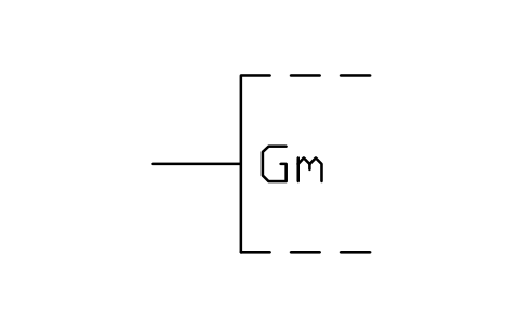 Aperçu du symbole Gm input, bloc LGB_S01810_GM_INPUT