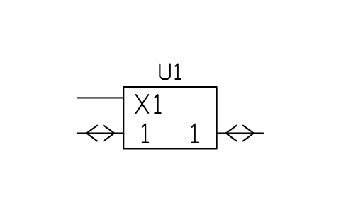 Vorschau des Symbols Bidirectional switch, Block LGC_S01604_BIDIRECTIONAL_SWITCH