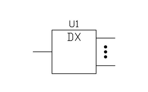 Vorschau des Symbols Demultiplexer, Block LGC_S01627_DEMULTIPLEXER