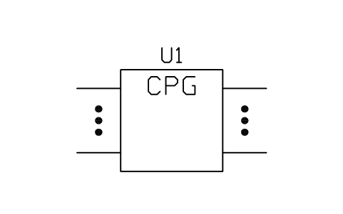 Vorschau des Symbols Look-ahead carry generator, Block LGC_S01638_LOOK_AHEAD_CARRY_GENERATOR