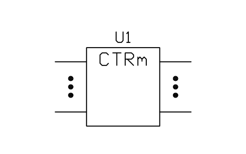 Vorschau des Symbols Counter, cycle length 2^m, Block LGC_S01686_COUNTER_CYCLE_LENGTH_2_M