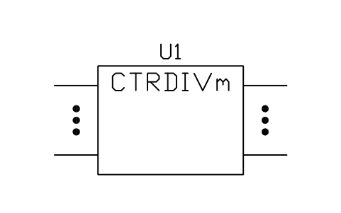 Vorschau des Symbols Counter, cycle length m, Block LGC_S01687_COUNTER_CYCLE_LENGTH_M