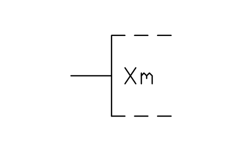 Vorschau des Symbols Xm input, Block LGC_S01776_XM_INPUT