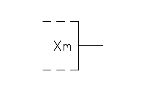 Vorschau des Symbols Xm output, Block LGC_S01777_XM_OUTPUT
