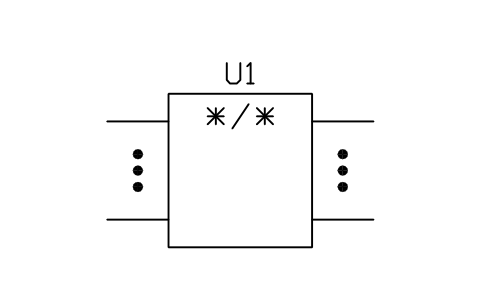 Vorschau des Symbols Converter, general symbol, Block LGC_S01791_CONVERTER_GENERAL_SYMBOL