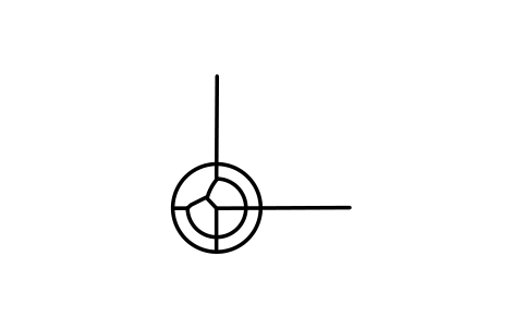 Anteprima del simbolo Origine base delle coordinate, blocco IMT_1012